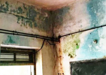 ಸರ್ಕಾರಿ ಪದವಿಪೂರ್ವ ಕಾಲೇಜು ಕುಸಿಯುವ ದುಸ್ಥಿತಿಯಲ್ಲಿ: ದಿವ್ಯ ನಿರ್ಲಕ್ಷ