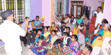 ಗೌರಿಕಾಲುವೆಯಲ್ಲಿ ಆರ್‌ಎಸ್‌ಎಸ್‌ನಿಂದ ರಕ್ಷಾಬಂಧನ ಆಚರಣೆ