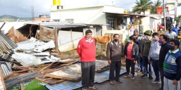ನಗರಸಭೆ-ಸಿಡಿಎ ಜಂಟಿ ಕಾರ್ಯಾಚರಣೆ, ಅನಧೀಕೃತ ಶೆಡ್ ತೆರವು