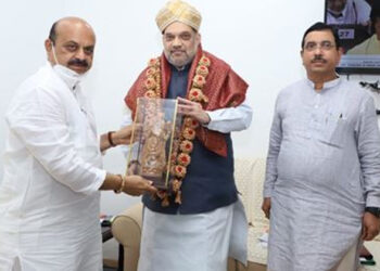 ನವದೆಹಲಿಯಲ್ಲಿ ಸಿಎಂ – ರಾಜ್ಯದ ಪ್ರಗತಿ ಚರ್ಚೆ