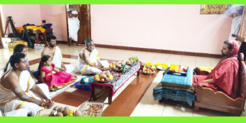 ಶಾರದಾ ಪೀಠಕ್ಕೆ ಪ್ರಾಥಮಿಕ-ಪ್ರೌಢ ಶಿಕ್ಷಣ ಸಚಿವರ ಭೇಟಿ