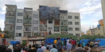 ಬೆಂಗಳೂರಿನ ಐಐಎಂ ಬಳಿ ಬೆಂಕಿ ಅನಾಹುತ: ತಾಯಿ-ಮಗಳು ಬಲಿ