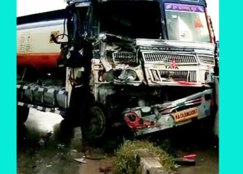 ಡೀಸಲ್ ಟ್ಯಾಂಕರ್-ಬೊಲೆರೋ ಅಪಘಾತ