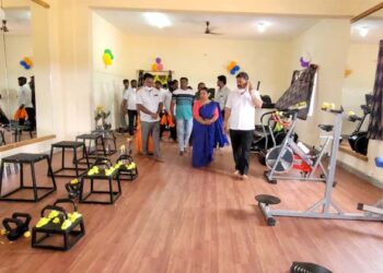 ಹೊನ್ನಾಳಿಯಲ್ಲಿ ಸರ್ಕಾರದ ವ್ಯಾಯಾಮ ಶಾಲೆ ಉದ್ಘಾಟನೆ