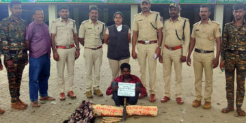 ಶ್ರೀಗಂಧ ಚೋರರು ಅರಣ್ಯ ಇಲಾಖೆಯ ಬಲೆಗೆ