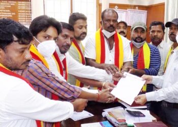 ಐಜಿ ರಸ್ತೆಯಲ್ಲಿ ಪಾರ್ಕಿಂಗ್ ಯಥಾಸ್ಥಿತಿ ಮುಂದುವರಿಸಲು ಜಿಲ್ಲಾ ಕರವೇ ಮನವಿ