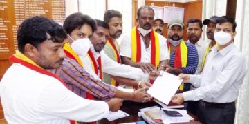 ಐಜಿ ರಸ್ತೆಯಲ್ಲಿ ಪಾರ್ಕಿಂಗ್ ಯಥಾಸ್ಥಿತಿ ಮುಂದುವರಿಸಲು ಜಿಲ್ಲಾ ಕರವೇ ಮನವಿ