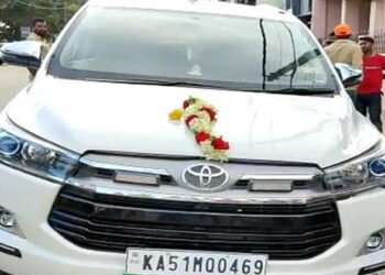 MLA Kumaraswamy Car