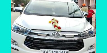 MLA Kumaraswamy Car