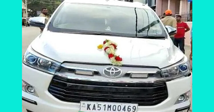 MLA Kumaraswamy Car