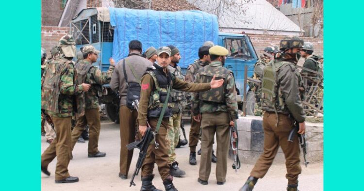 Increasing terrorism in Jammu Kashmir
