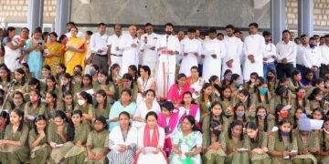 Song Singing: ಕನ್ನಡ ಹಾಡುಗಳ ಝೇಂಕಾರ, ಗೀತ ಗಾಯನದಲ್ಲಿ ನಲಿದ ಮಕ್ಕಳು