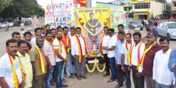 Obituary: ಕನ್ನಡ ಸೇನೆಯಿಂದ ನಟ ಪುನೀತ್‌ಗೆ ಭಾವಪೂರ್ಣ ಶ್ರದ್ದಾಂಜಲಿ