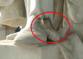 ಮೈಸೂರು ಜಯಚಾಮರಾಜ ಒಡೆಯರ್ ಪ್ರತಿಮೆಗೆ ಹಾನಿ