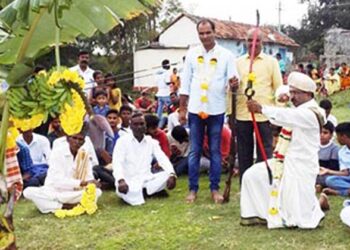 Ambu Mahotsav of Vijranga in Aradavalli village