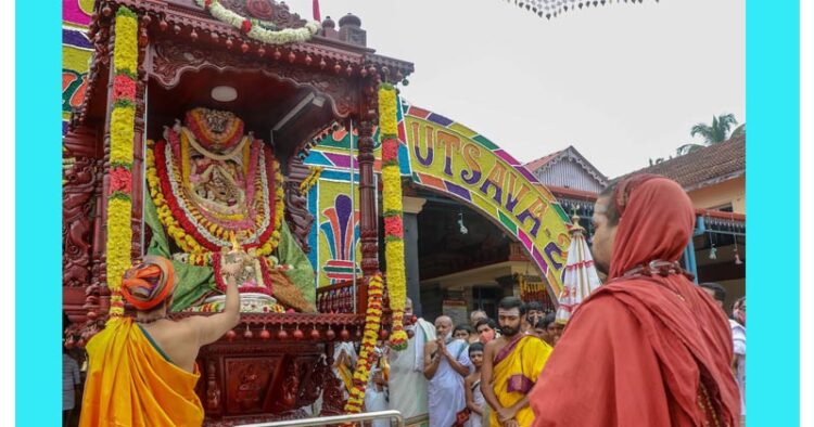 Shardambe's Procession in Sringeri
