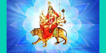 ನವರಾತ್ರಿಯ ಮೂರನೇ ದಿನ ಚಂದ್ರಘಂಟೆಯ ಆರಾಧನೆ