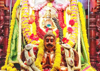 Sringeri Sharade in Vaishnavi decoration