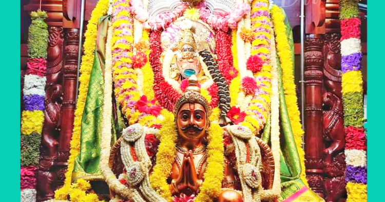 Sringeri Sharade in Vaishnavi decoration
