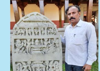 ನಿರ್ವಾಣಸ್ವಾಮಿ ಮಠದ ಆವರಣದಲ್ಲಿ ಹೊಯ್ಸಳರ ಕಾಲದ 4 ಸ್ಮಾರಕ ಸಂಶೋಧನೆ.