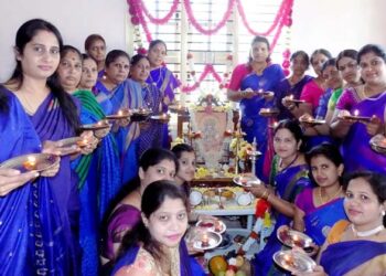 Sharda Puja by Sri Mata Mahila Mandal