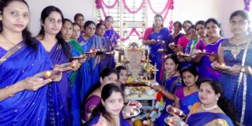 Sharda Puja by Sri Mata Mahila Mandal