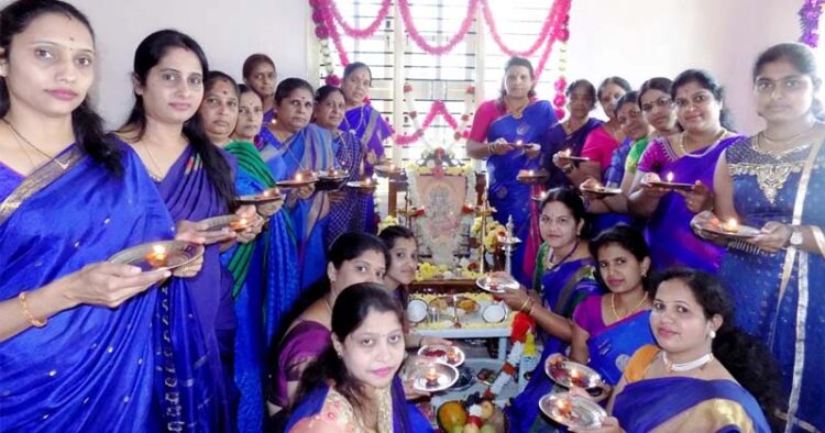 Sharda Puja by Sri Mata Mahila Mandal