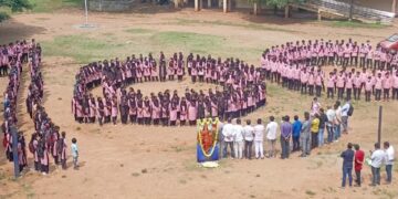 Victory: 100 ಸಂಖ್ಯೆ ರಚಿಸಿ ಬಿಜೆಪಿ ಯುವಮೋರ್ಚಾ ವಿಜಯೋತ್ಸವ ಸಂಭ್ರಮಾಚರಣೆ