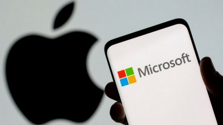 Microsoft Apple reuters image
