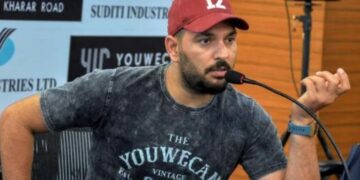 yuvraj singh PTI