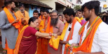 Datamala campaign: ದತ್ತಮಾಲಾ ಅಭಿಯಾನ: ಮಾಲಾಧಾರಿಗಳಿಂದ ಪಡಿ ಸಂಗ್ರಹ