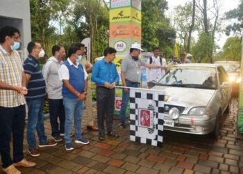 Rally of Chikmagalur:  ರ‍್ಯಾಲಿ ಆಫ್ ಚಿಕ್ಕಮಗಳೂರು ಜಿಲ್ಲಾಧಿಕಾರಿ ಕೆ.ಎನ್.ರಮೇಶ್ ಚಾಲನೆ