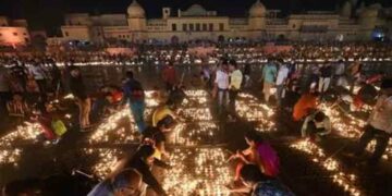 ಆಯೋಧ್ಯೆಯಲ್ಲಿ ಗಿನ್ನೆಸ್ ದಾಖಲೆ ಬರೆದ ದೀಪೋತ್ಸವ