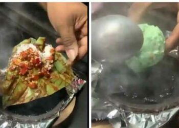 Chacolate Dissert with Paan