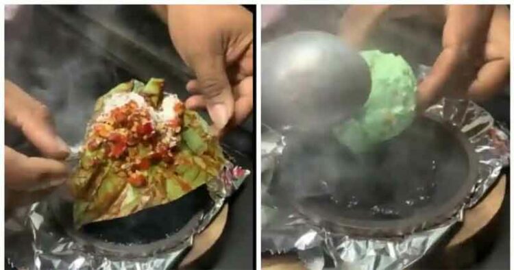Chacolate Dissert with Paan