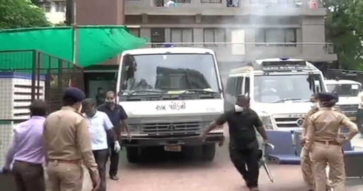 A fire broke out in the intensive care unit (ICU) of a government hospital in Ahmadnagar, Maharashtra on Saturday