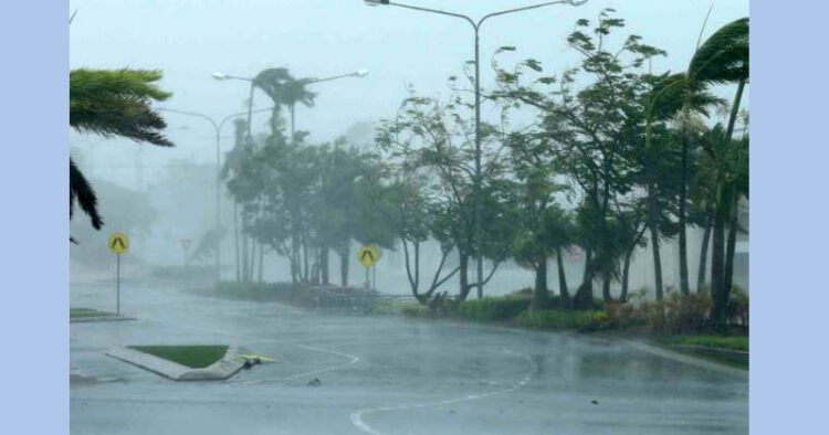 Heavy rain
