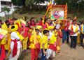 Kannada Rajyotsava : ಕುವೆಂಪು ವಿದ್ಯಾನಿಕೇತನದಲ್ಲಿ ಕನ್ನಡ ರಾಜ್ಯೋತ್ಸವ- ಇಂಗ್ಲೀಷ್ ಶಾಲೆಯಲ್ಲಿ ಕನ್ನಡದ ಕಲರವ