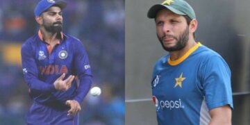 Kohli and afridi