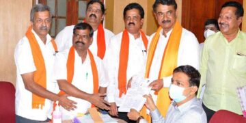 BJP : ಪರಿಷತ್ ಚುನಾವಣೆ: ಬಿಜೆಪಿ ಅಭ್ಯರ್ಥಿಯಾಗಿ ಎಂ.ಕೆ.ಪ್ರಾಣೇಶ್ ನಾಮಪತ್ರ ಸಲ್ಲಿಕೆ