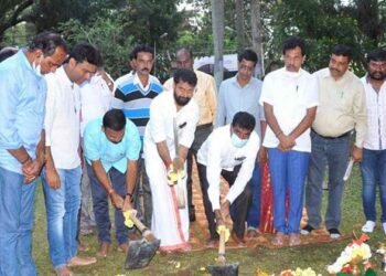 municipal park: ನಗರಸಭೆ ಉದ್ಯಾನವನದ ಅಭಿವೃದ್ಧಿ ಕಾಮಗಾರಿಗೆ ಭೂಮಿಪೂಜೆ