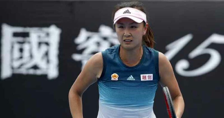 Missing Chinese Female Tennis Player