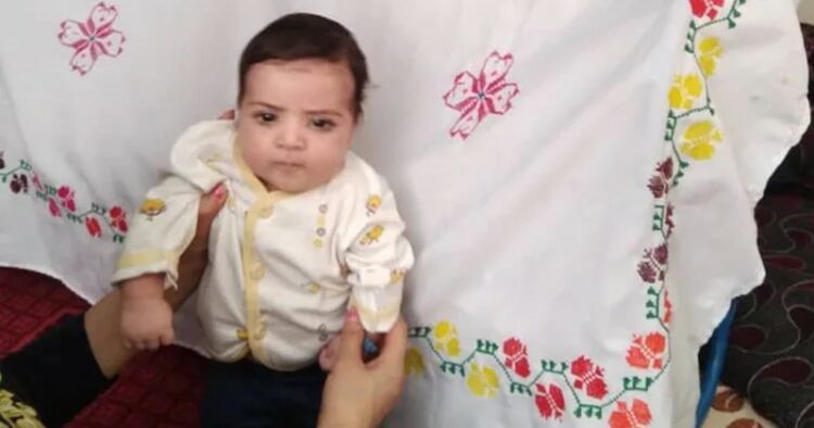 Baby handed to US soldiers Missing