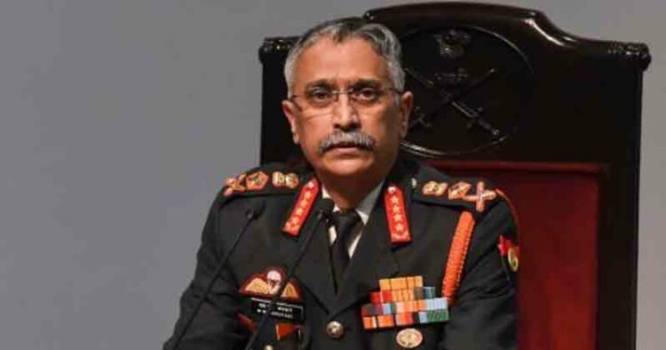 Army chief Gen Naravane Takes Charge as Head of Chiefs of Staff Committee