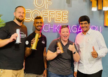 International competition: ಗುಣಮಟ್ಟದ ಕಾಫಿ ತಯಾರಿಸುವ ಅಂತಾರಾಷ್ಟ್ರೀಯ ಮಟ್ಟದ ಸ್ಪರ್ಧೆ