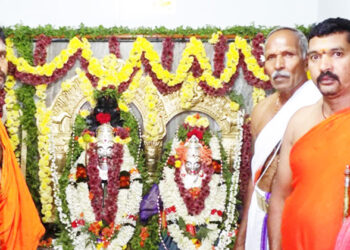 Kalash Aayappana: ಮೈಲಾರಲಿಂಗೇಶ್ವರ ಸ್ವಾಮಿ ದೇವಾಲಯ ಕಳಶ ಪ್ರತಿಷ್ಟಾಪನೆ