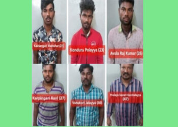 Six accused arrested: ಆರು ಆರೋಪಿಗಳ ಬಂಧನ, ಕೃತ್ಯಕ್ಕೆ ಬಳಸಿದ ಸೊತ್ತು ವಶಕ್ಕೆ…!!
