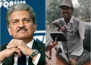 ಕೈ-ಕಾಲಿಲ್ಲದ ಅಂಗವಿಕಲನಿಗೆ ಕೆಲಸದ ಆಫರ್‌ ನೀಡಿದ ಆನಂದ್‌ ಮಹೀಂದ್ರಾ