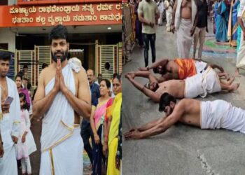 Sandalwood News: ‘ಮಾದೇವ’ ಸಿನಿಮಾ ಯಶಸ್ಸಿಗಾಗಿ ಮಂತ್ರಾಲಯದಲ್ಲಿ ಹರಕೆ ತೀರಿಸಿದ ನಟ