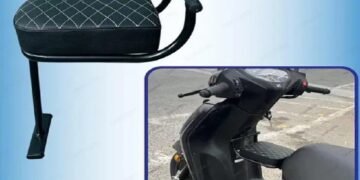 ಚಿಕ್ಕ ಮಕ್ಕಳನ್ನು ಸ್ಕೂಟಿಯಲ್ಲಿ ಕೂರಿಸುವ ಸುಲಭ ಉಪಾಯ